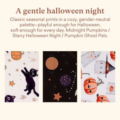 Adjustable Newborn Swaddle Wrap 3 (Midnight Halloween / Small)