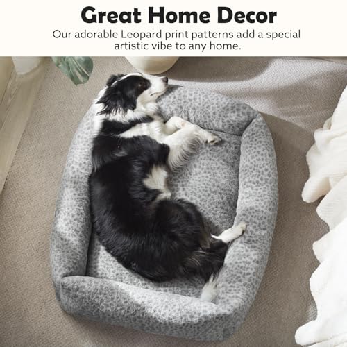 Large Dog Beds Large Sized Dog (Grey / L (36"x27"x8"))