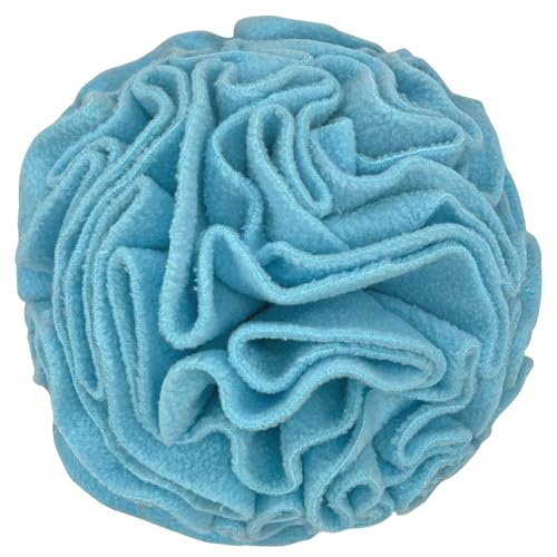 Medium Breed Snuffle Foraging Dog Puzzle Ball Toy Blue Large (Blue / Large)