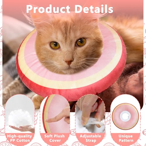 Cat Cone Collar Soft (Peach / Large)