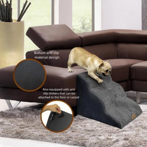 3 Step Dog Stairs for High Beds & Couches Multi