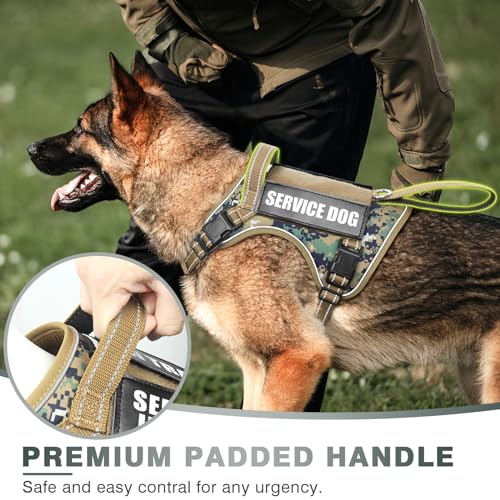 Tactical Dog Harness (Small / Forest Camo)