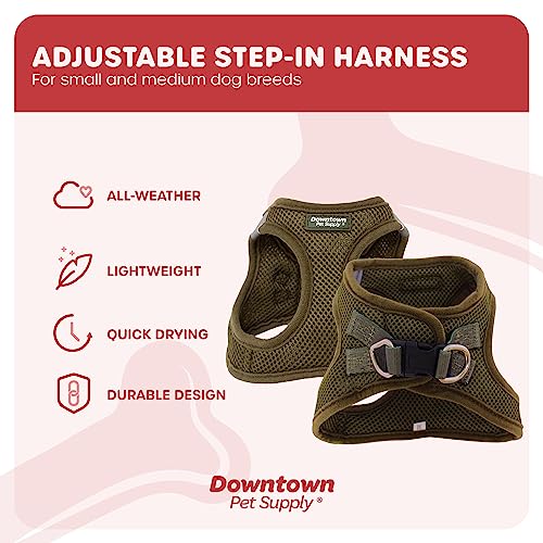 Step in Dog Harness for Small Dogs No Pull (X-Small / Hunter Green)