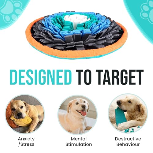 20" Dog Snuffle Mat (20 Inch with Clicker and Whistle)
