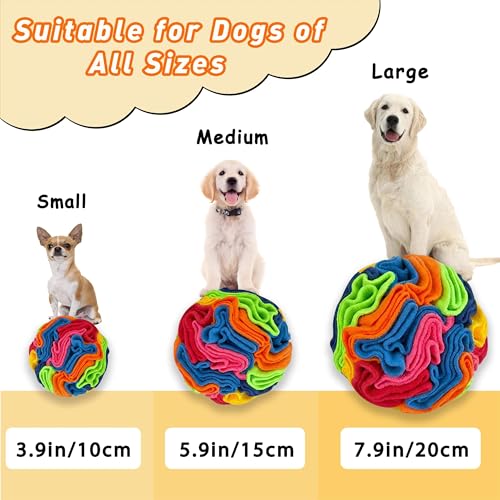 ABULL 3.9" Snuffle Ball for Dogs (Small)