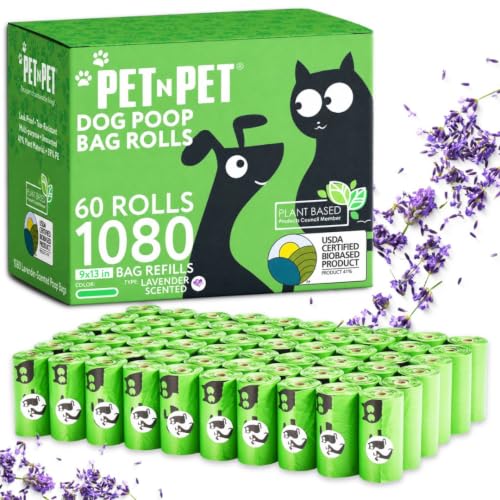 Doggie Poop Bags (Green - Scented)
