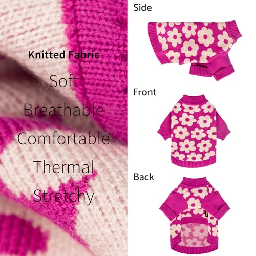 Floral Dog Sweater (XX-Large / Flower)