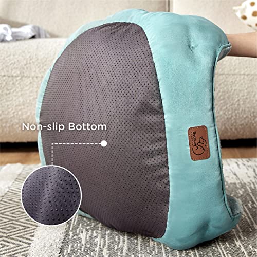 Small Dog Bed Washable (25"L x 21"W x 8"Th / Washed Blue)