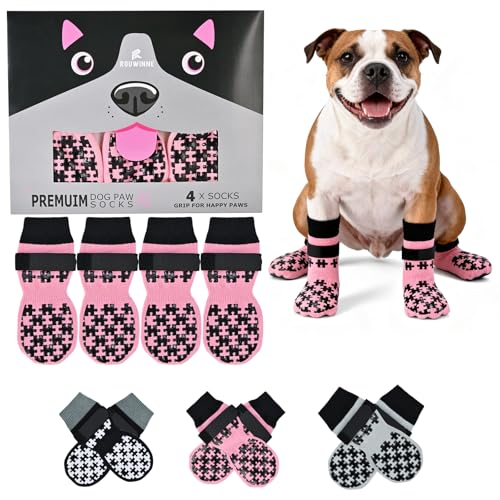 Dog Socks for Outside (XL(Pack of 4))