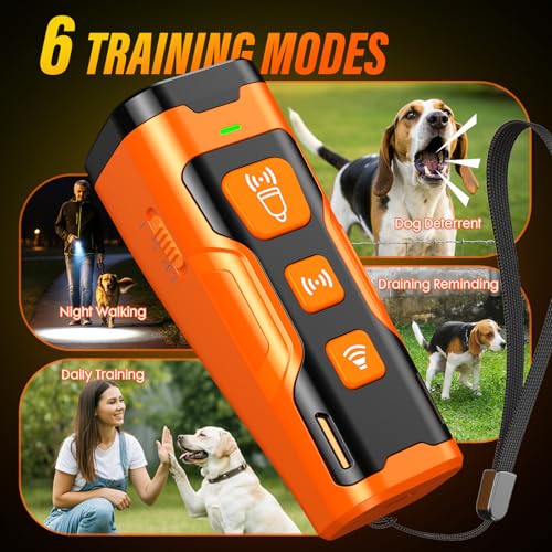 Dog Bark Deterrent Device (Orange)