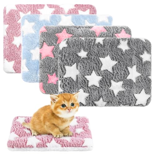 4 Pcs Self Warming Cat Bed (12.6x10 inch)