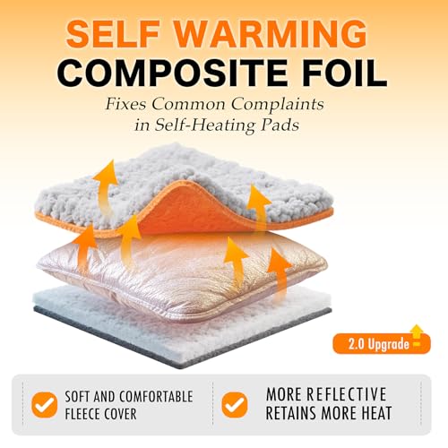 Self Warming Cat Bed (Gray / 15"x19")