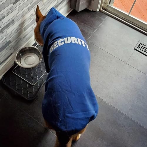 Security Dog Hoodie (#1 Royal Blue(Security) / X-Large (All Breed Sizes))