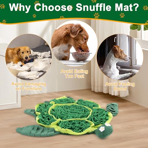Snuffle Mat for Dogs (Green)