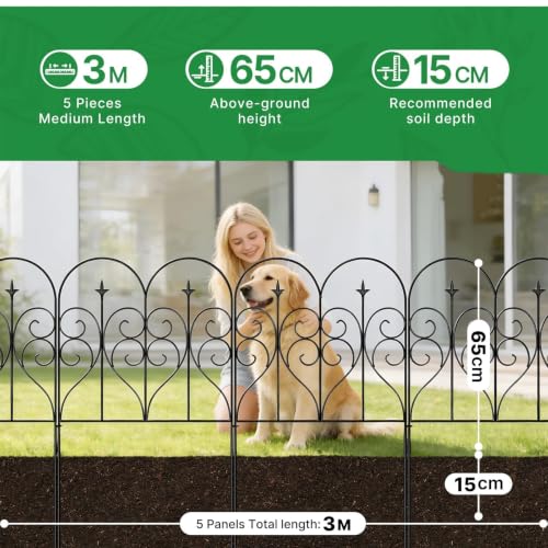 Garden Fence 32" x 10ft (5 Panels-32 inch x 10 feet)