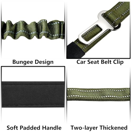Bungee Dog Leash 5FT (Army Green / 5FT-6FT)