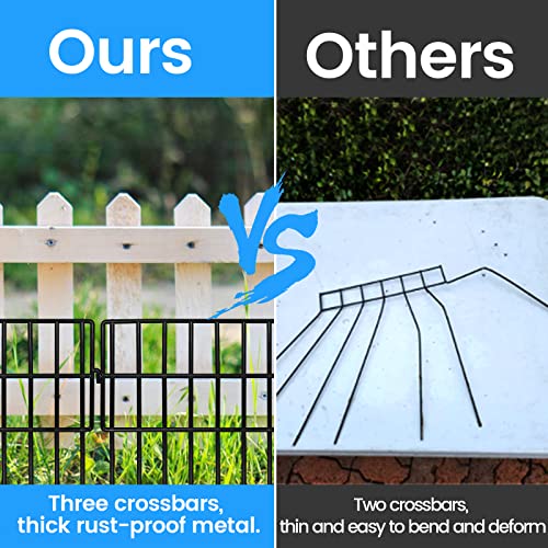 10 Pack Animal Barrier Fences (10 ft (L) × 16 in (H), 10 Pack)