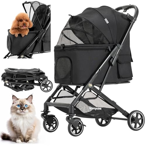 Medium Dog Stroller (Black)