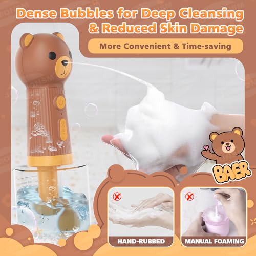 Dog Shampoo Foamer with Brush (400ml Bear)