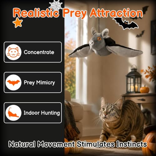Flying Bat Toy for Dogs & Cats