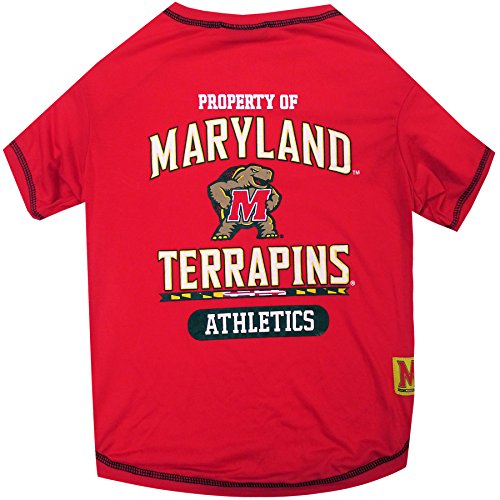 Collegiate MARYLAND TERRAPINS Dog T (Maryland Terrapins / Small)