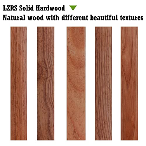 Wooden Free Standing Dog Gate 40" W x 24" H (Brown Oak / 40"W x 24"H)