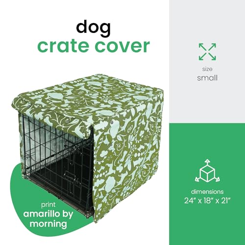 Amarillo by Morning Dog Crate Cover (Amarillo By Morning / 24.0"L x 18.0"W x 21.0"H)