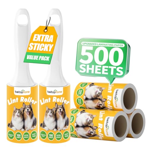 Extra Sticky Lint Roller for Pet Hair