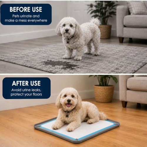 Silicone Pee Pad Holder for Dogs
