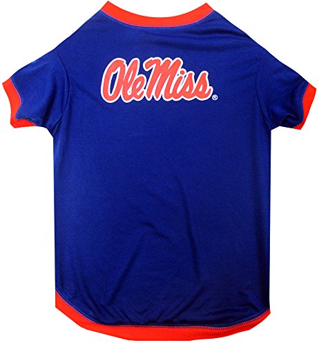 Collegiate Mississippi OLE Miss Rebels Dog T (Mississippi Ole Miss Rebels / X-Small)