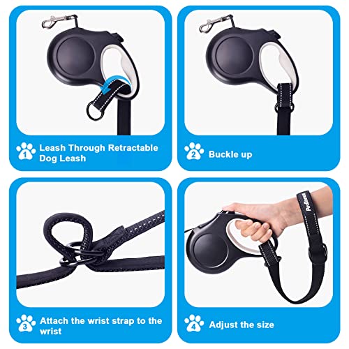 Short Dog Leash (Black / Short - 1 Pack)