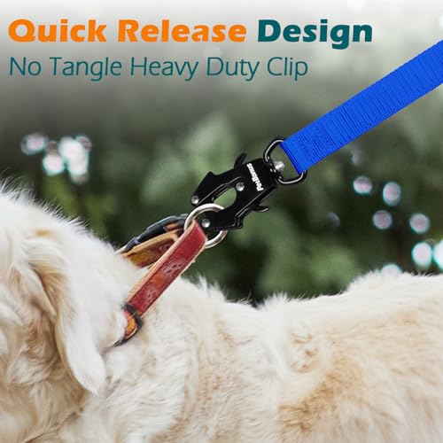 Heavy Duty Tactical Dog Leash (Blue)
