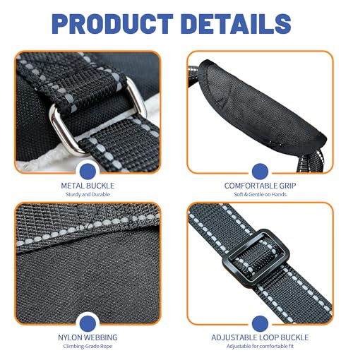 Adjustable Dog Lift Harness (Black03)