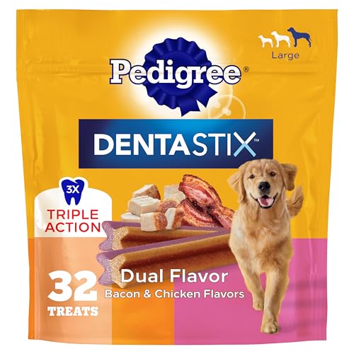 Dentastix Large Breed Dental Dog Treats (32 Count (Pack of 1))