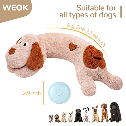 Puppy Heartbeat Toy (Brown +)