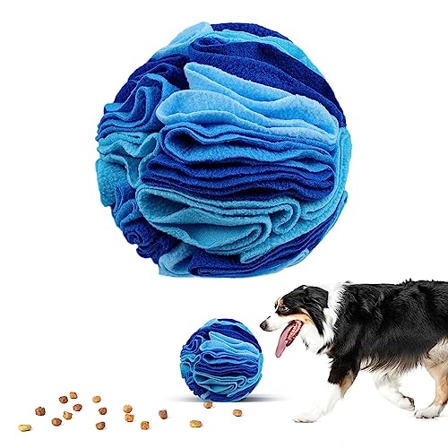Pet Snuffle Ball (Ocean blue / 20cm)