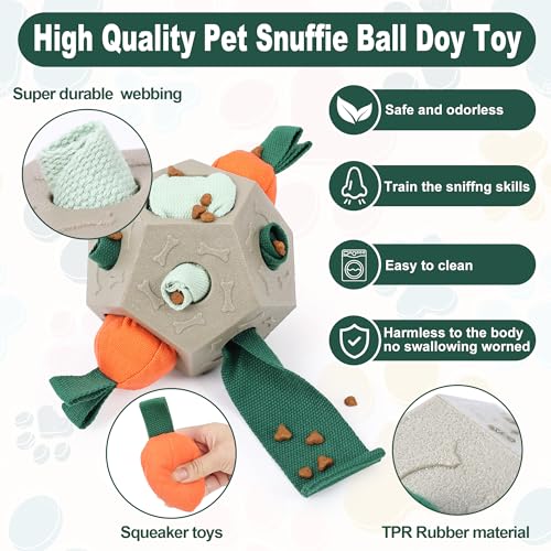 Dog Puzzle Toy (Apricot)