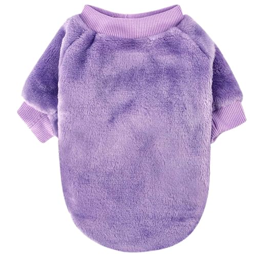 Small Dog Sweaters 3 Pack (Purple,Pink,Rose / Medium)