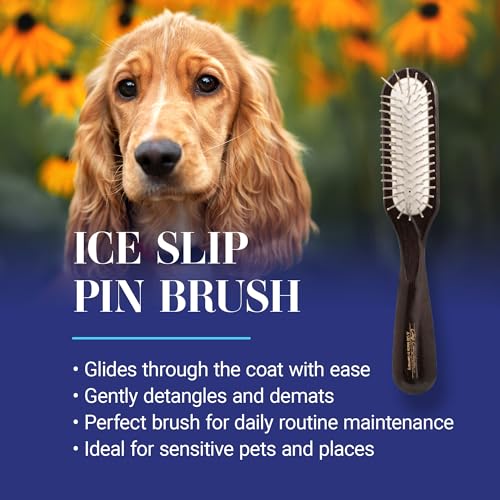 Dog Brush 20 mm. Ice Slip Dematting Brush (Small)