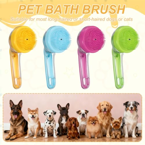 Pet Bath Brush (Green)