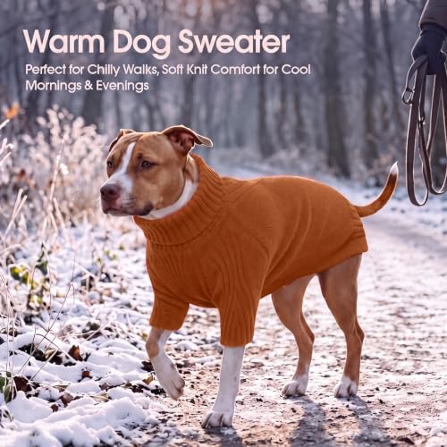 Small Dog Sweater (CaramelColor / Large)