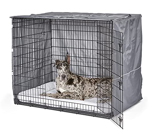 Midwest Homes for Pets XXL Dog Crate Cover (Gray / 54-Inch)