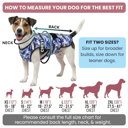 Dog Cooling Vest (Green Camo / Small (Pack of 1))