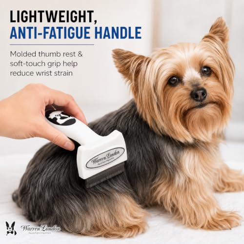 Deshedding Brush for Small Long Hair Dogs (Long Hair | Small)