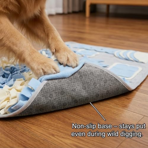 Snuffle Mat for Dogs (Grey / Medium 22x38 inch)
