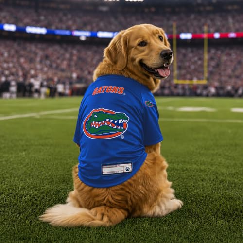 NCAA Florida Gators Stretch Pet Jersey (Florida Gators / Large)