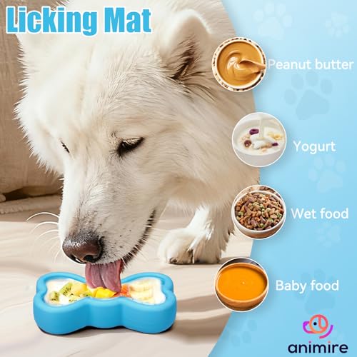 Lick Mat for Dogs (S / A-Light blue)