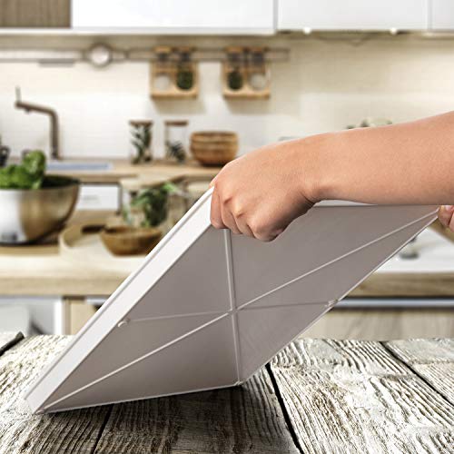 Cat Food Mat Small & Large Pet Feeding Mat (Hard Tray / Marshmallow)