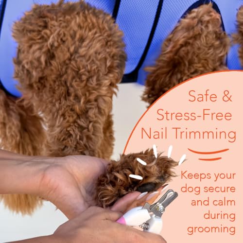 Pet Grooming Hammock (Blue)