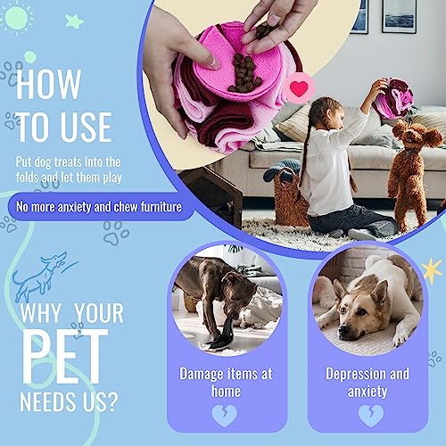 Pet Snuffle Ball (Fantasy pink / 10cm)